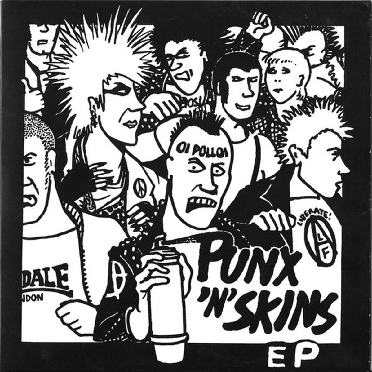 Oi Polloi - Punx 'N' Skins (7" Single)