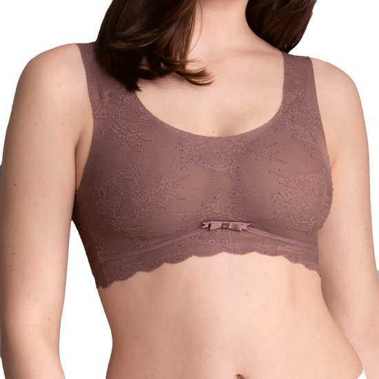 Anita Comfort Essentials Bralette Bh zonder Beugel 5400 769 berry - maat XL