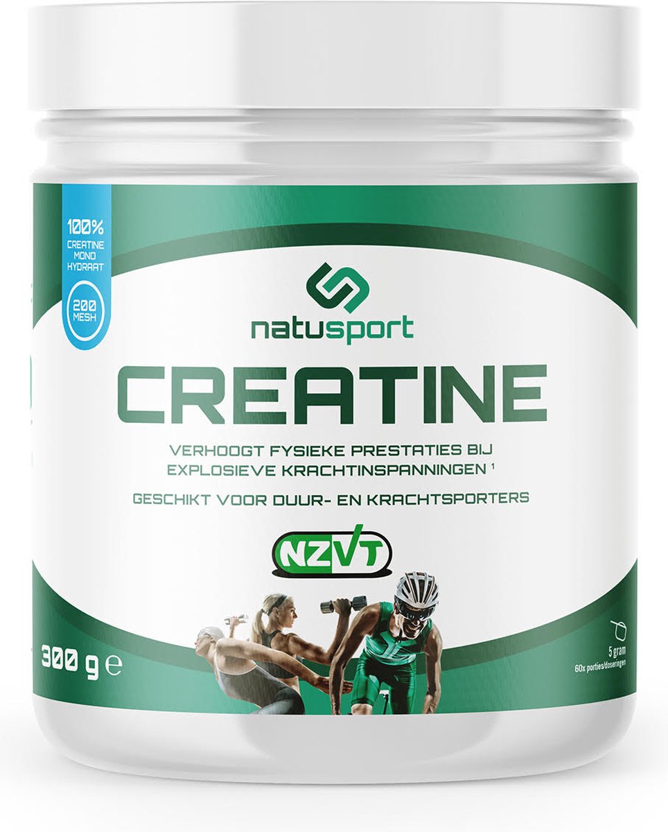 Goedkoopste Natusport Creatine 300 g (NZVT-getest