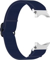 Nylon bandje - geschikt voor Samsung Galaxy Watch 6 / Watch 6 Classic / Watch 5 / Watch 5 Pro / Watch 4 / Watch 4 Classic - blauw