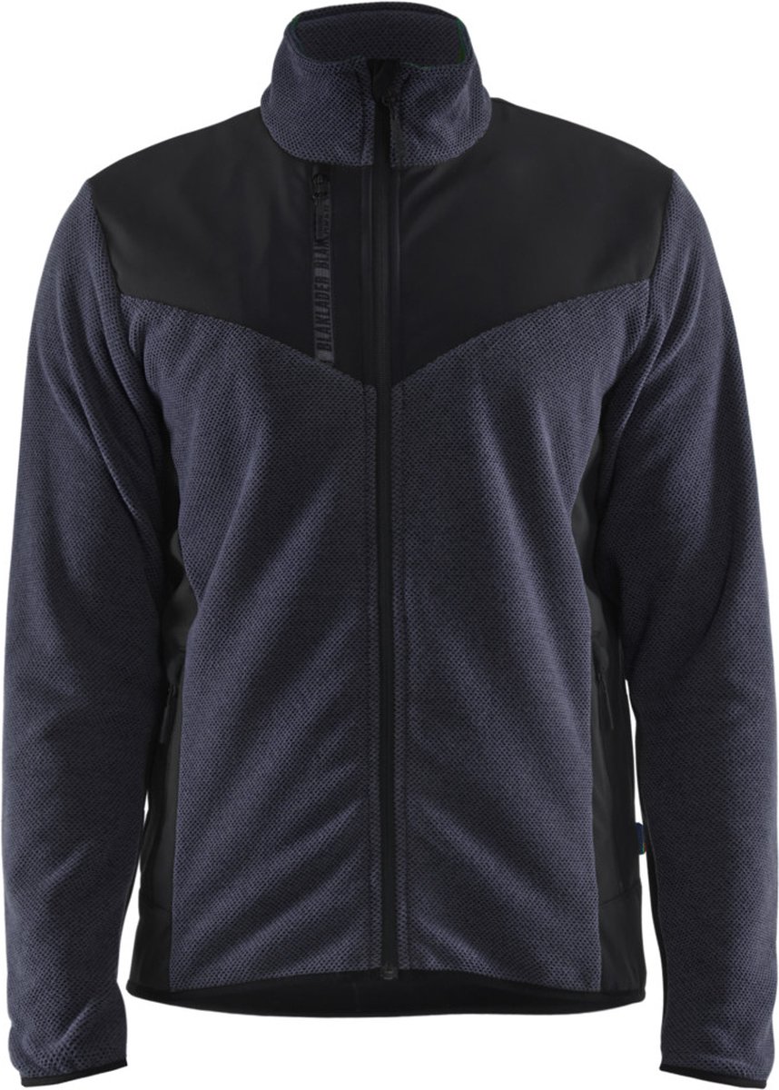 Blaklader 5942-2536 Gebreid vest met softshell Donker Marineblauw