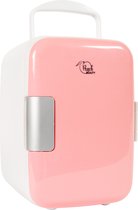 Peach Beauty Skincare Fridge - Make up Koelkast - Organizer Producten - Cremes & Rollers - 4L - Roze