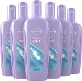 Andrélon 2 in 1 Shampoo & Conditioner - 6 x 300 ml - Voordeelverpakking |  bol.com