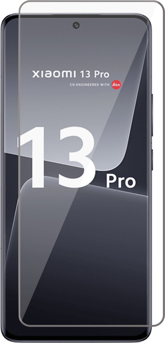 Screenprotector geschikt voor Xiaomi 13 Pro - Gehard Glas Screen Protector FullGuard
