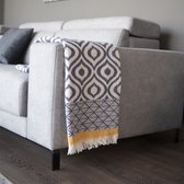 Trimita Asude - Plaid 100% Katoen- Katoenen Deken - Plaid voor ...