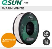 eSun - ABS Filament, 1.75mm, Warm White – 0,5kg
