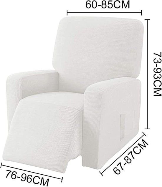 BOYIFEIJIE 1-Sitzer Sessel Überzug, Sesselbezuge Stretch mit