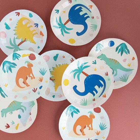 Kleine Dinosaurus Thema Party Servetten Servies We... - Grandado