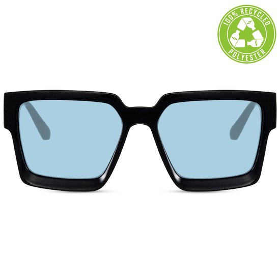Kimorn K1200 Rechthoekige zonnebril voor dames, heren, trendy