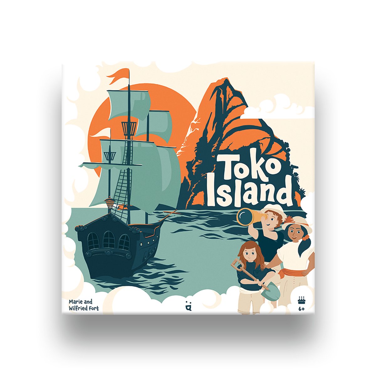 Productnaam: Helvetiq - Toko Island - Bord Spel - Strategisch Spel - 1-4 Spelers - Geschikt vanaf 6 Jaar