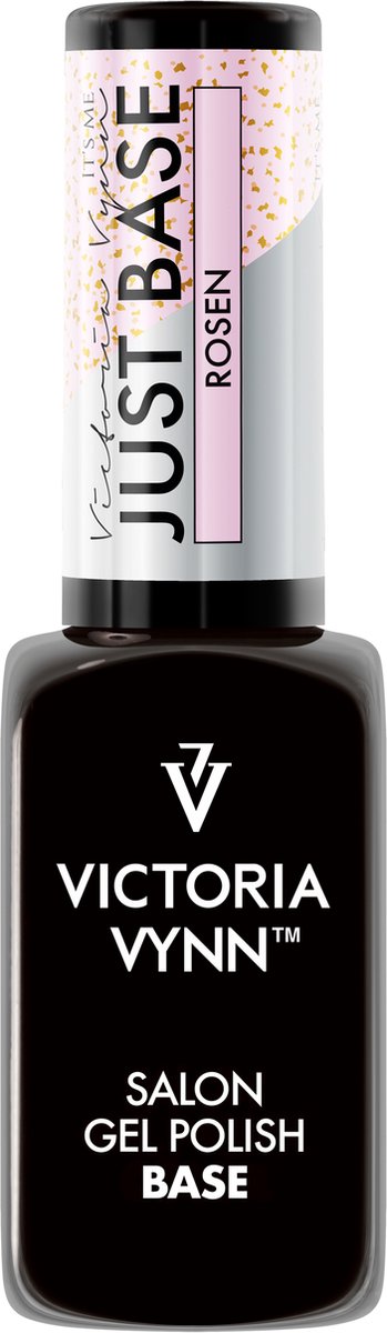 Victoria Vynn - Just Base Rosen 8 ml - base en caoutchouc rose - flocons -  feuilles -... | bol