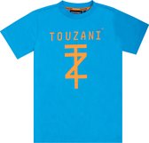 Touzani - T-shirt - KUJAKU STREET Blue (158-164) - Kind - Voetbalshirt - Sportshirt