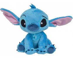 foto van Disney - Lilo & Stitch - Stitch - 25 cm - Pluche - Blauw - Alle leeftijden - Knuffel