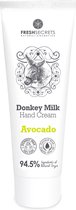 Fresh Secrets Hand Crème Ezelinnenmelk & Avocado 100ml