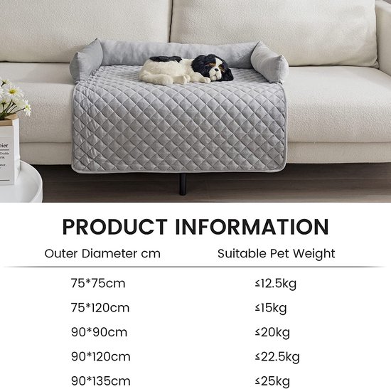 tapis pour chien pour canapé / Lit pour chien - Coussin pour chien - Lit pour animal de compagnie, lit pour chien, oreiller, lit pour chien, lit,