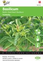 Buzzy zaden - Basilicum fijnbladig - Ocimum basilicum