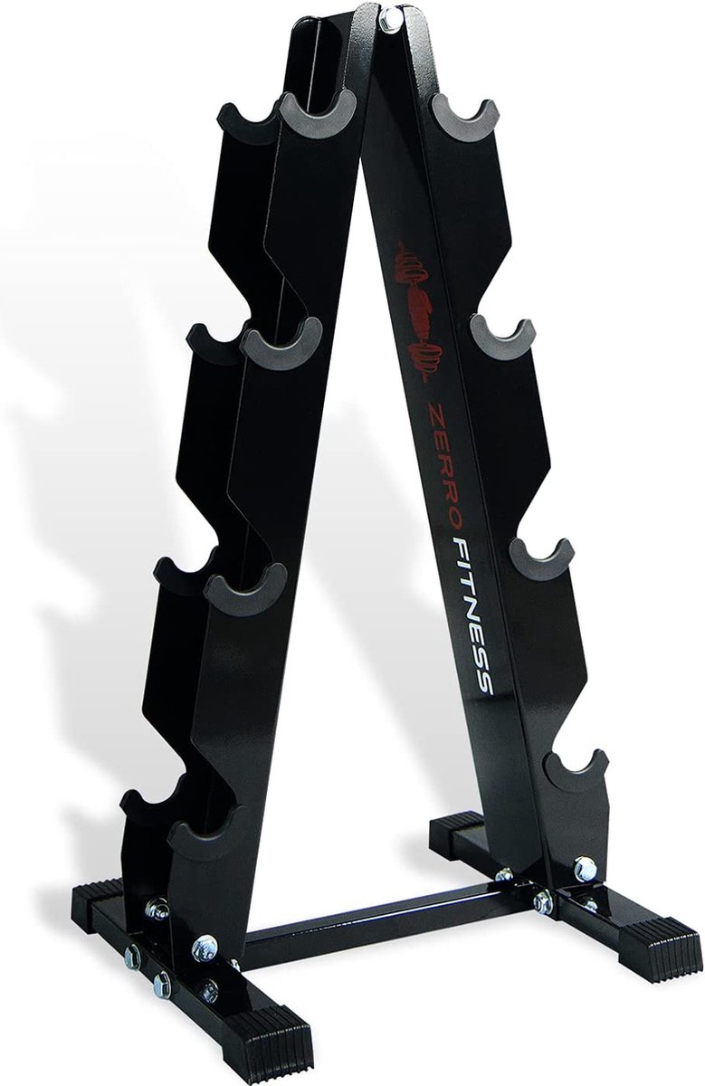 CCLIFE - Halterrek - Professioneel Halterrek - 300 kg Draagvermogen - Gewichtsopslagrekken - Apparatuur voor Krachttraining - Sport & Buiten