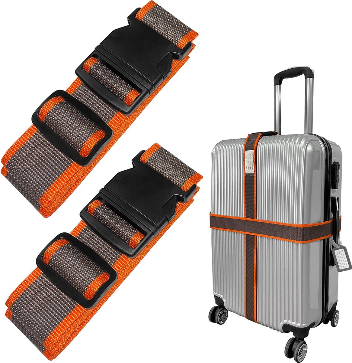 Kofferriemen set – Kofferriem – Reizen - Bagageband