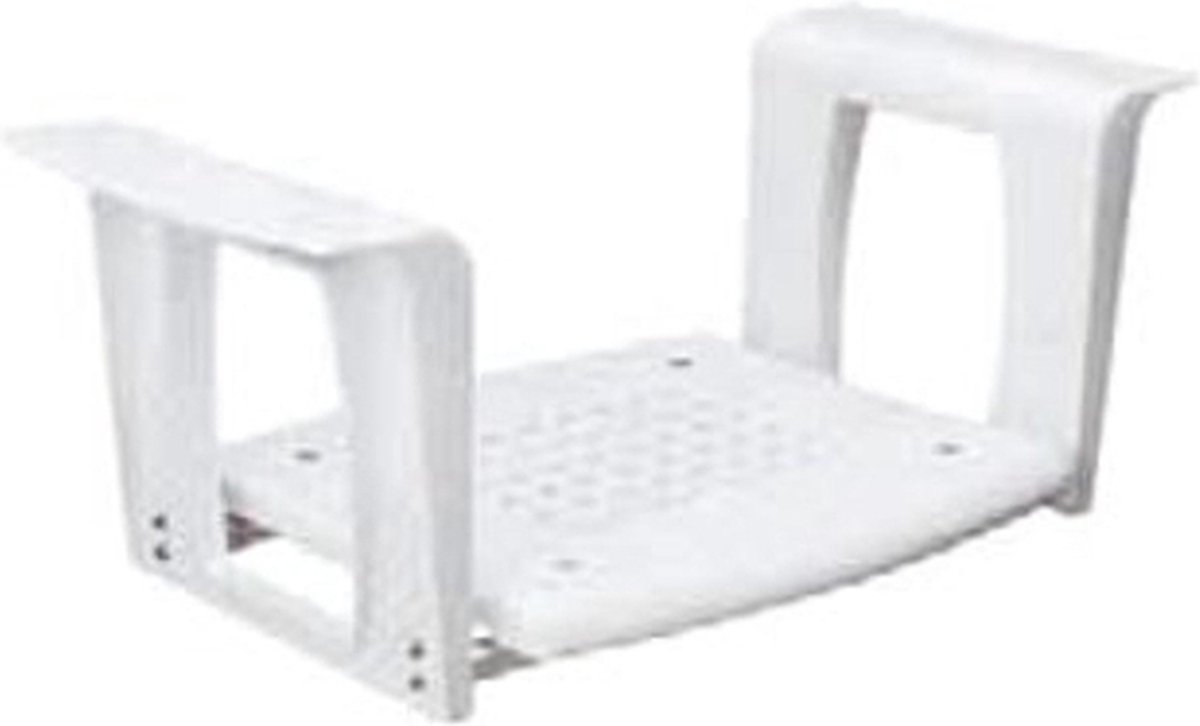 Plieger Comfort Life Badzit - Verstelbaar - PVC - Wit