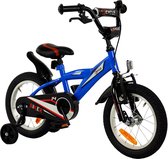 2Cycle Biker - Blauw - Jongensfiets 3 tot 5 jaar