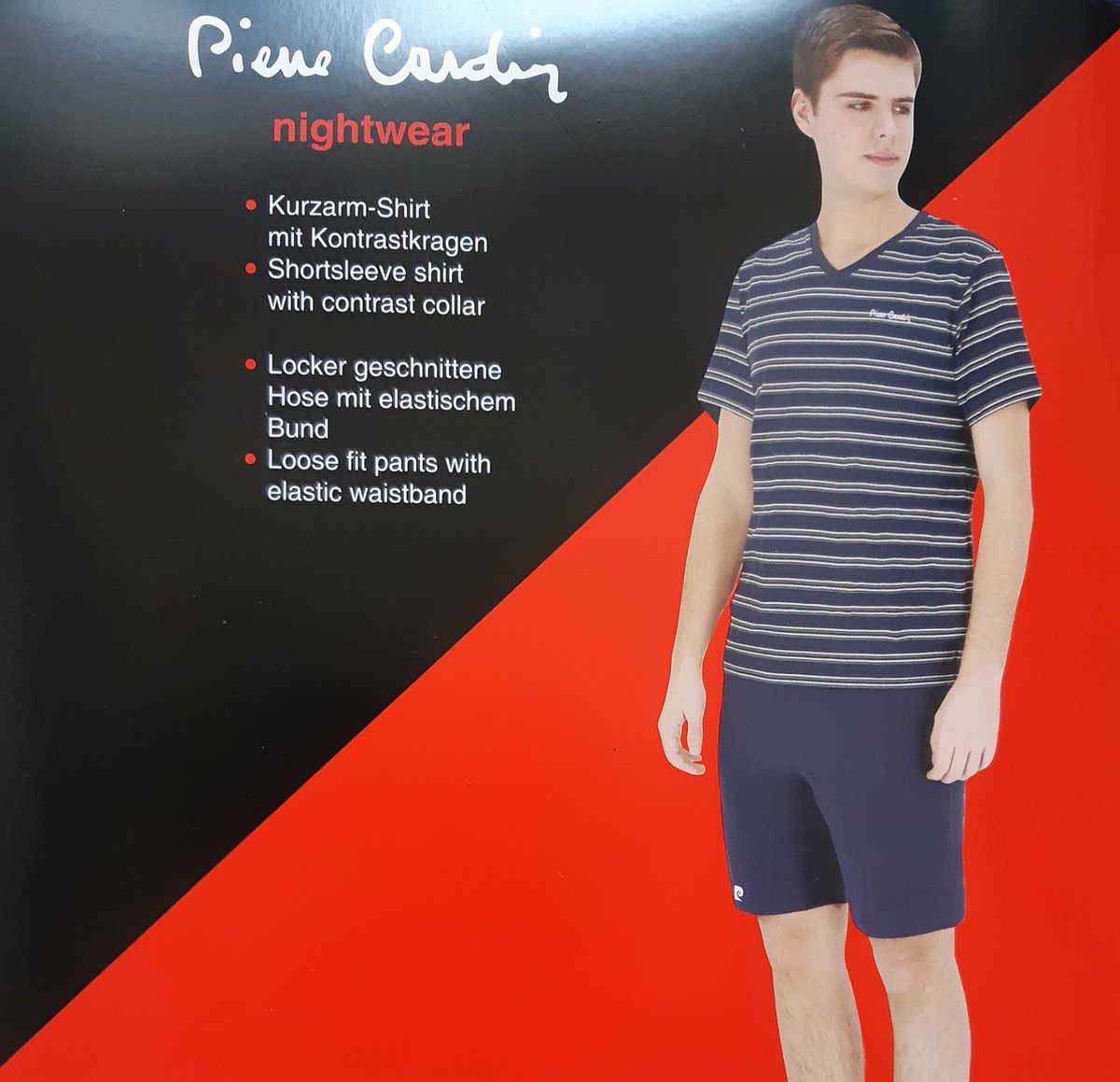 Pierre Cardin shortama maat M navy