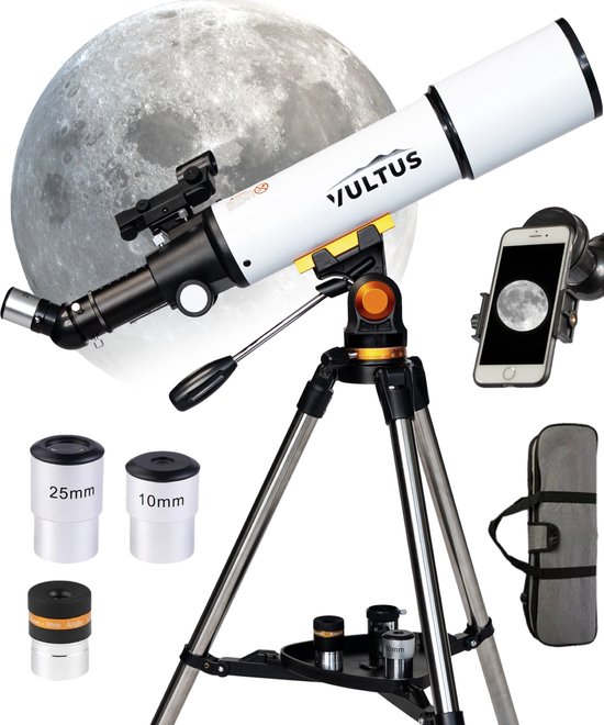 Vultus telescoop 50080 – 375x vergroting – met statief en draagtas