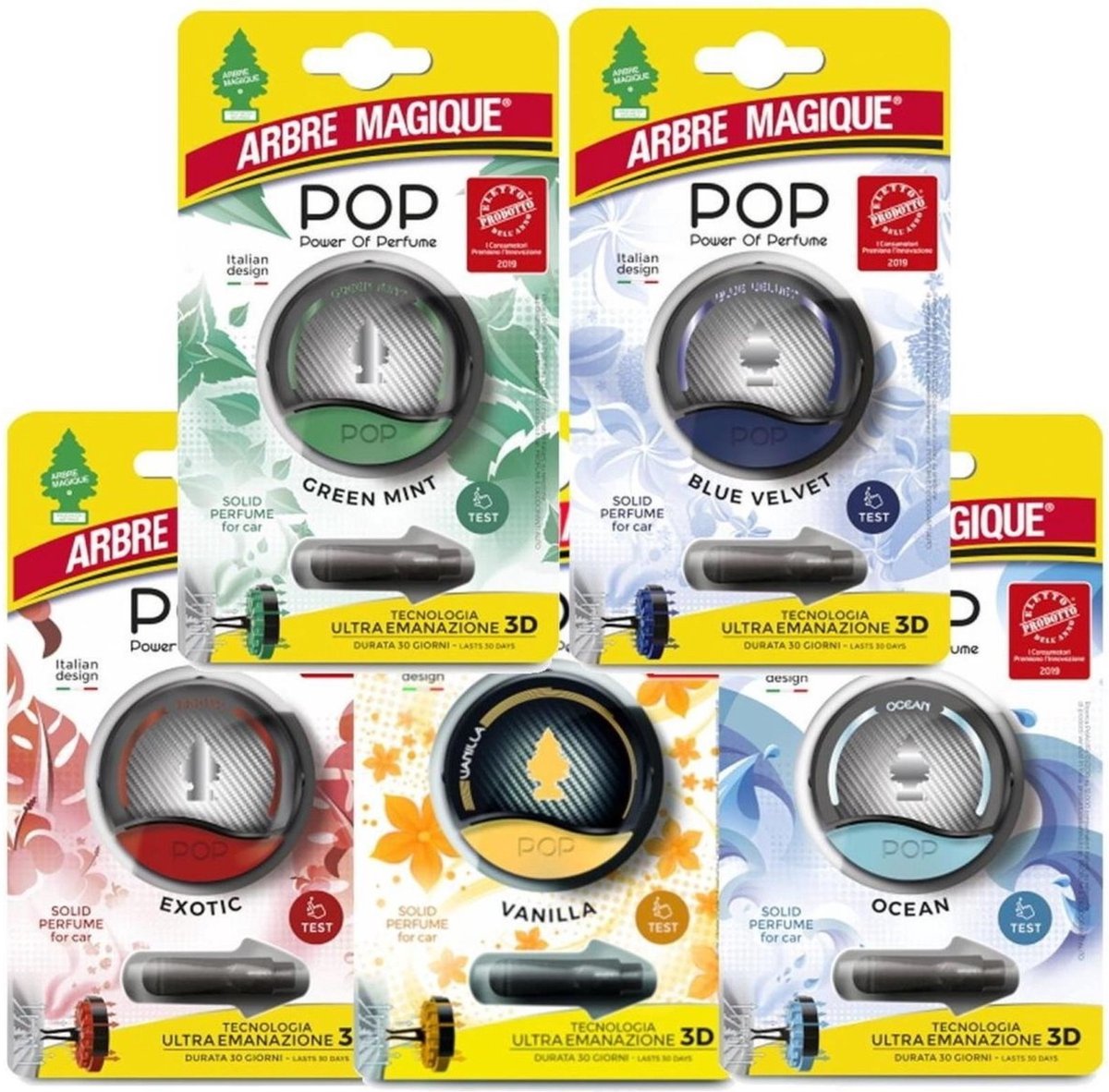 Goedkoopste Arbre Magique Exotic - Luchtverfrisser - Auto Parfum