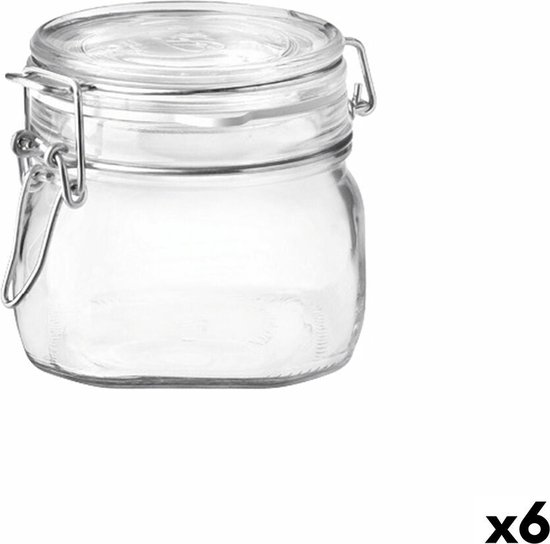 Bormioli Rocco Fido Weckpot - 50cl - 10cm - 6 stuks