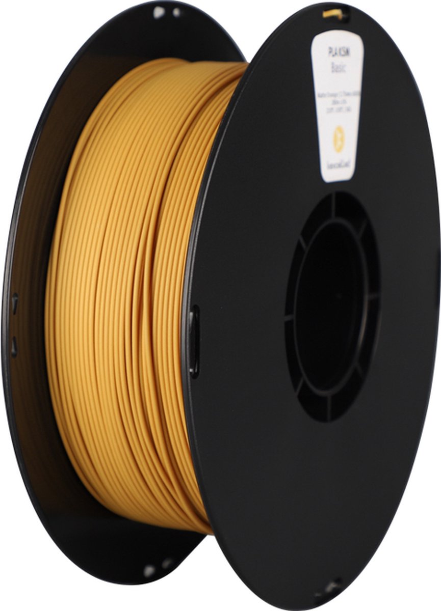 Kexcelled PLA Mat Mosterd Geel/Matt Mustard Yellow (voorheen Mat Oranje) 1.75mm 1kg 3D Printer filament