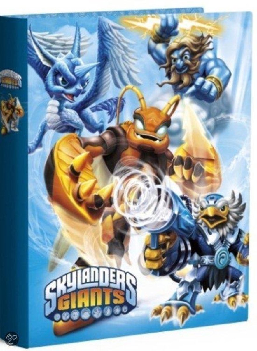 Skylanders Ringmap giants 4-rings blauw
