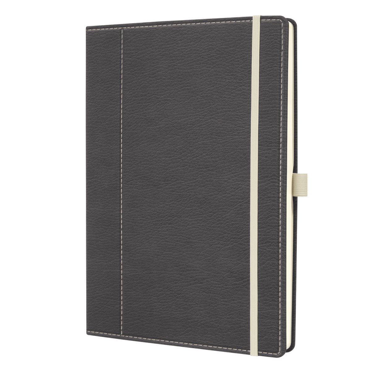 Sigel notitieboek - Conceptum - A4 - 194 pagina's - 80 grams - dots - grijs/wit - SI-CO696