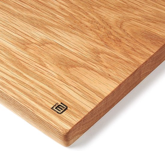 Planche à découper en bois massif XL en chêne, grande 35 х 25 cm, planche  de cuisine... | bol
