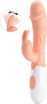 Pretty love Easter Bunny - Vibromasseur - Vibromasseur lapin réaliste - Couleur de peau claire - Donne une stimulation intense du point G et du clitoris