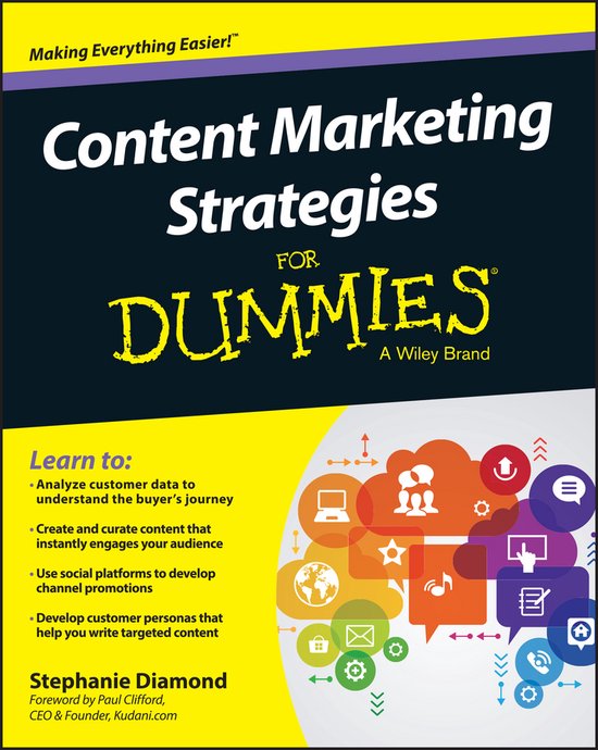 Content Marketing Strategies For Dummies - cover