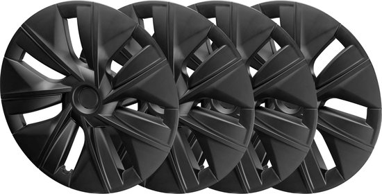 Tesla Model Y noir Aero hubcaps hubcaps set - Mise à niveau sportive pour  jantes | bol