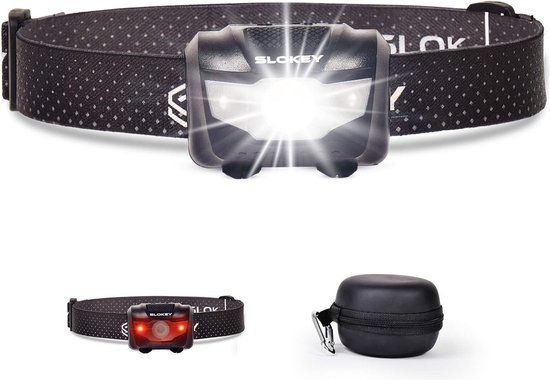 LED Hoofdlamp - 3 lampen - verstelbaar - 3 standen - werkt tot 5 uur