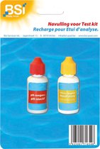 BSI - Navulling pH +Cl voor de BSI Zwembad Test Kit - Zwembad - Zwembadaccessoires