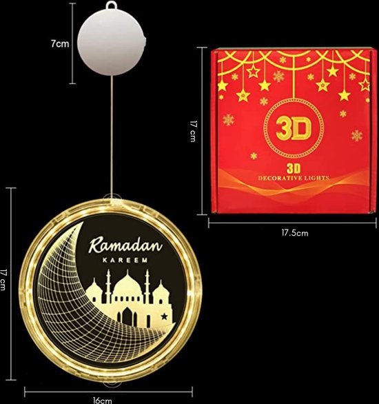 Décoration Ramadan - Ramadan - Guirlande lumineuse Eid Ramadan