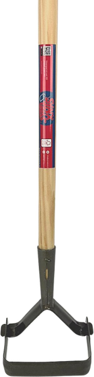 Synx Tools Grindschoffel onkruidschoffel - onkruidborstel - onkruidsteker - onkruidverdelger - onkruidbestrijding - Met schoffel steel 160 cm van Synx Tools — afbeelding 4