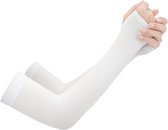 BOTC Arm Sleeve - Compression Arm Sleeves - UV - Protection solaire - Manches résistantes - Wit