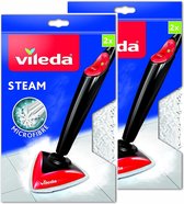 VILEDA® | Chiffons nettoyeurs vapeur | Recharge - Remplacement pour nettoyeur Steam VILEDA & Hot & Spray | 4 pièces