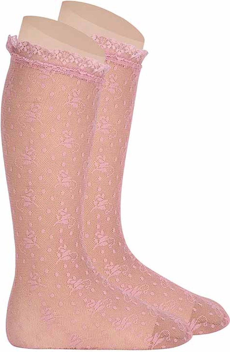 Cóndor Kniekous Lace | 4502/2 | Oud Roze | 12-24 mnd | maat 2