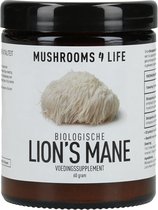 Mushrooms4Life - Lion's Mane Paddenstoelen Poeder Bio - 60 gram