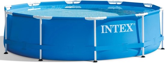 Intex 28200 - Metal Frame zwembad - 305cm diameter x 76cm hoog - Zonder  filterpomp | bol.com