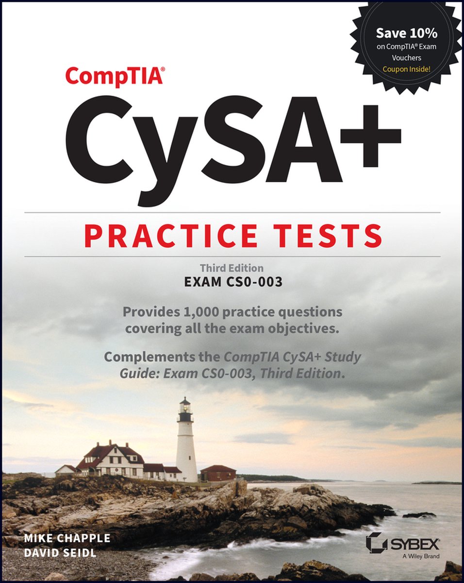 CompTIA CySA+ Practice Tests | 9781394182930 | Mike Chapple | Boeken | bol