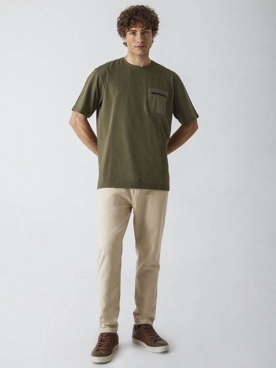 LTB Jeans Neheze Heren T-Shirts - Groen - M | bol.com