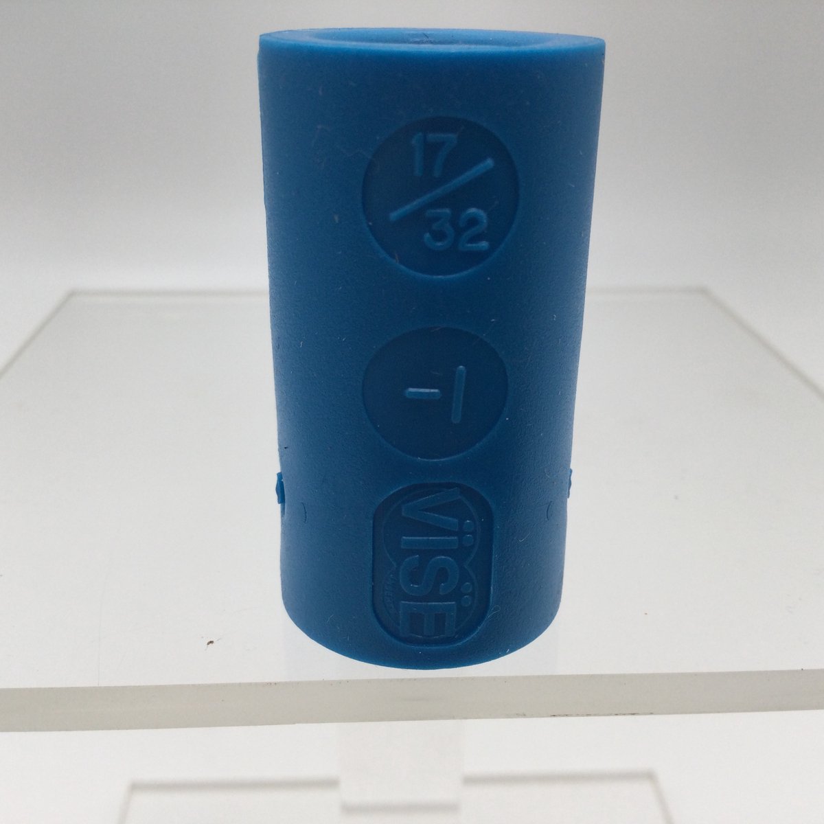 Bowling Bowlingbal vinger inserts, per 2 stuks, 'Vise powerlift / oval-grip inserts' , naar keuze powerlift of oval-grip, kleur blauw, maat 17/32 , nr. -1, boormaat 7/8