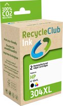 Cartouche d'encre RecycleClub - Cartouche d'encre - Alternatief pour HP 304XL Zwart 21,5 ml et Couleur 16,5 ml - Paquet de 2 - 905 pages et 480 pages