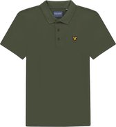 Lyle & scott sports polo in de kleur groen.