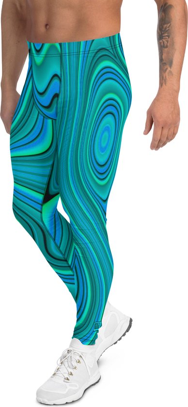 II THE MOON Sport Legging heren top kwaliteit wordt per bestelling geprint gesneden. bol